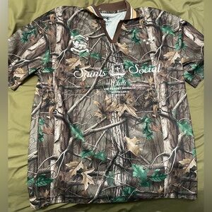Camo Print Men's Shirt